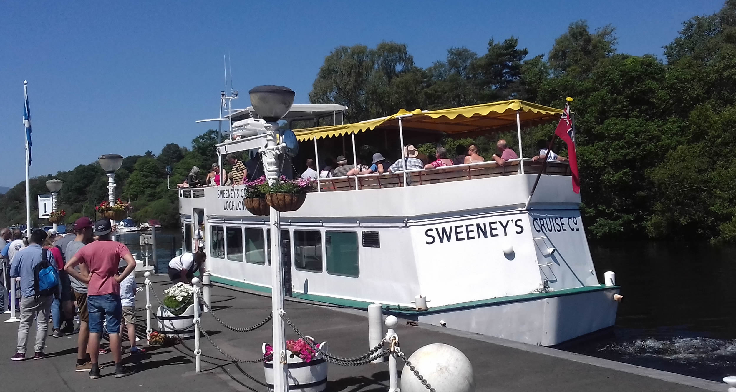 Sweeney’s Cruises- Luss and Balmaha | Balloch | Waterhouse Inn